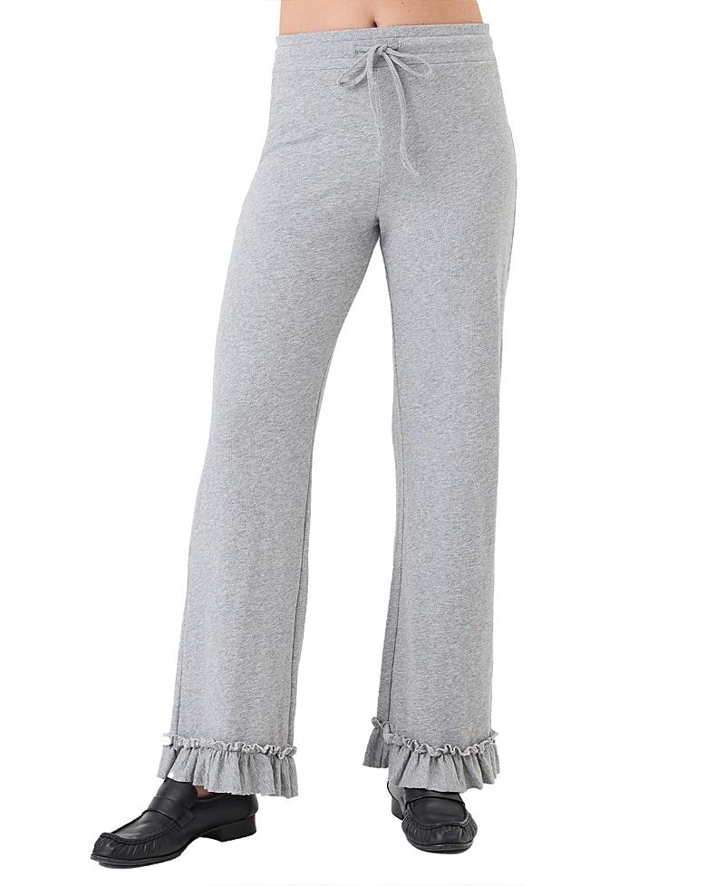 Goldie Lewinter Heathered Ruffle Sweatpant