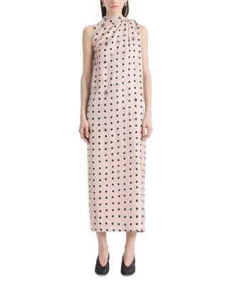 Jackie Embellished Silk Dress