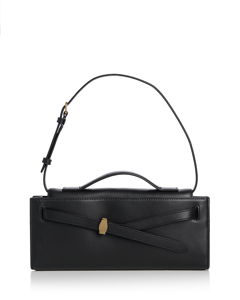Veronica Beard Dash Leather Clutch