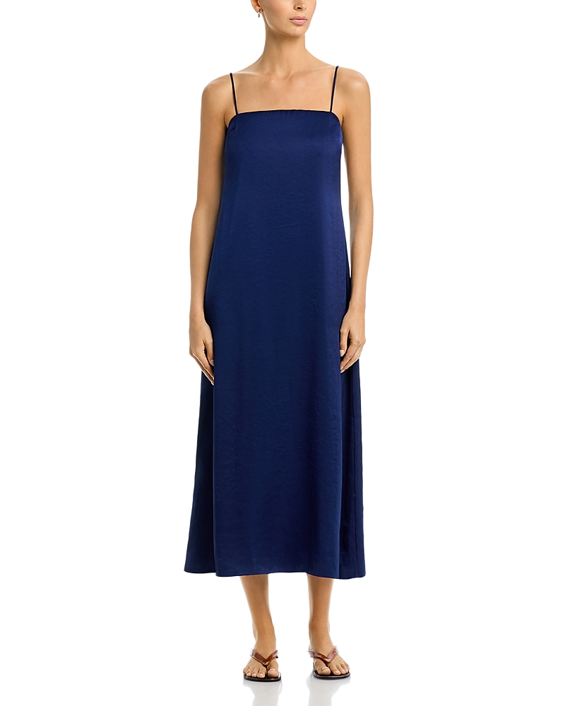 Theory Sleeveless Satin Dress