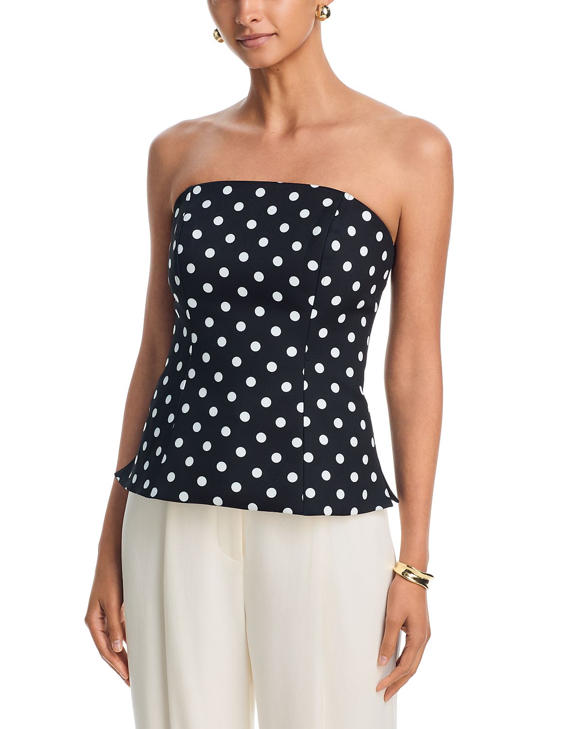 Milly Aiden Polka Dot Top