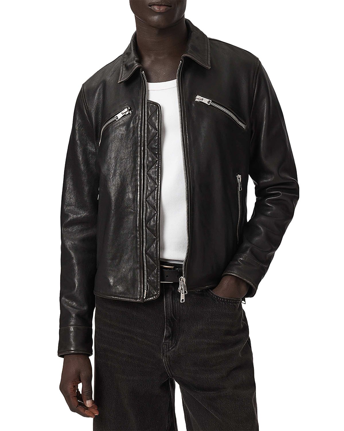 Allsaints Verdi Leather Jacket