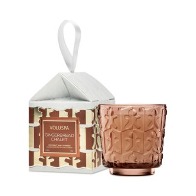 Gingerbread Chalet Boxed Pedestal Ornament