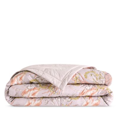 R&eacute;ception King Printed Quilted Coverlet