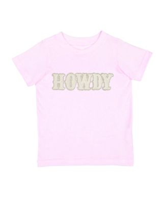 Girls' Howdy Patch Western Short Sleeve T-Shirt - Baby, Little Kid