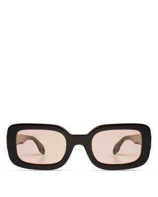 Elisa Johnson Lexi Rectangular Sunglasses, 53mm