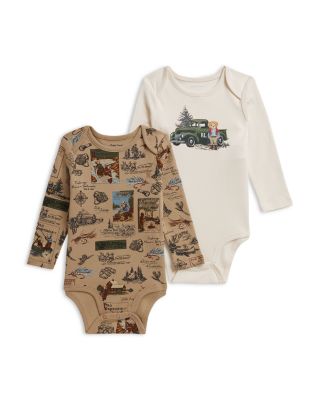 Boys' Polo Bear Cotton Bodysuit 2 Pack - Baby