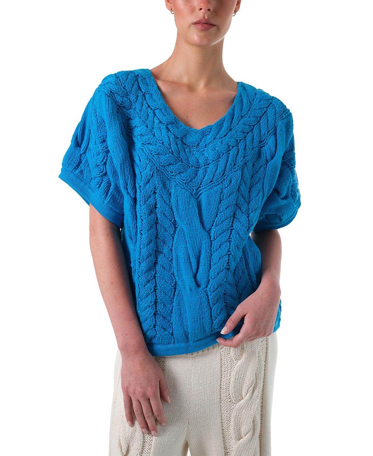 Parker Zinn Rowan Cable Tee