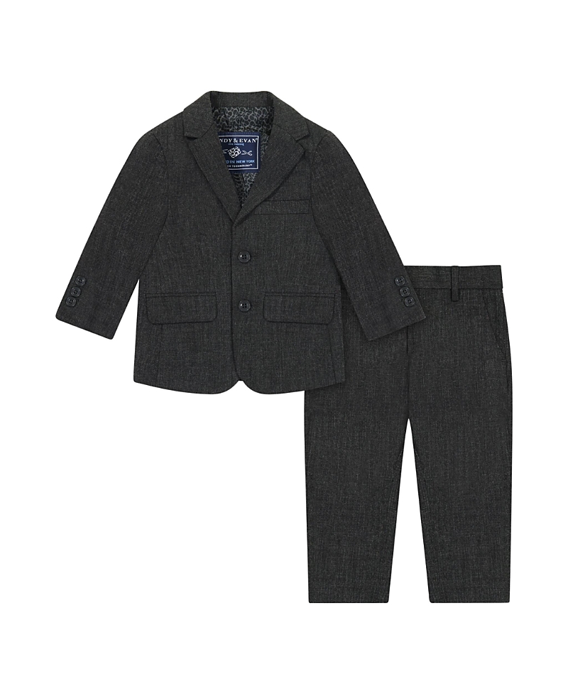 Andy & Evan Boys' Two Piece Suit Set - Baby