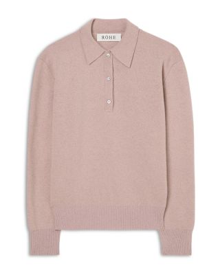 Compact Mouline Polo Sweater