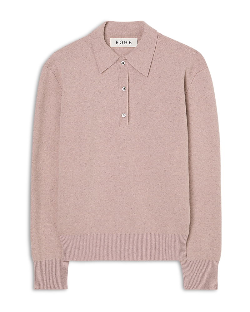 Rohe Compact Mouline Polo Sweater