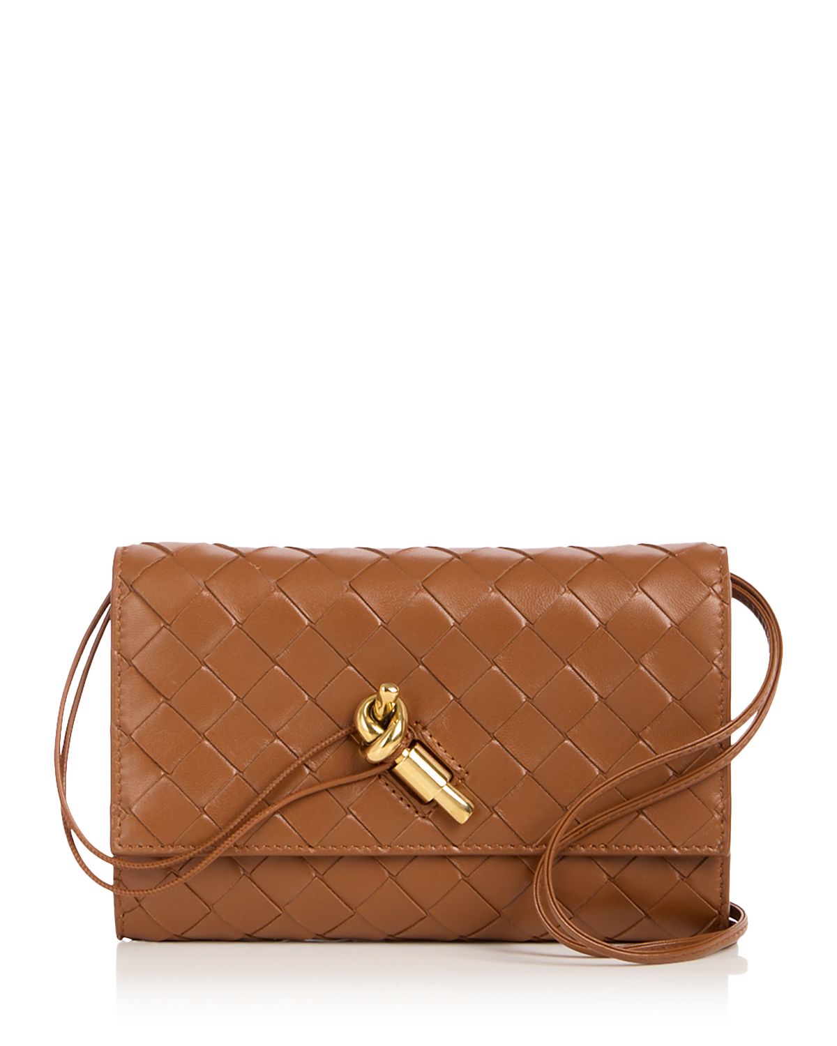 Bottega Veneta Andiamo Intrecciato Crossbody Bag