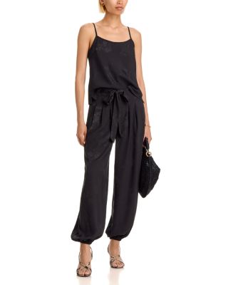 Floral Jacquard Cami & Balloon Pants - Exclusive