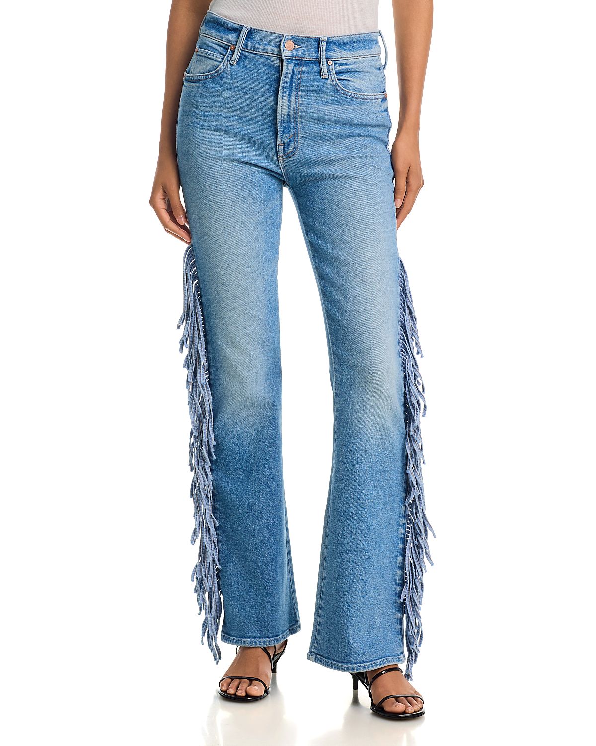 Mother The Fringe Desperado Sneak Jeans