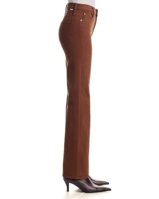 The Kick It High Rise Straight Jeans in Bison - thumbnail 4