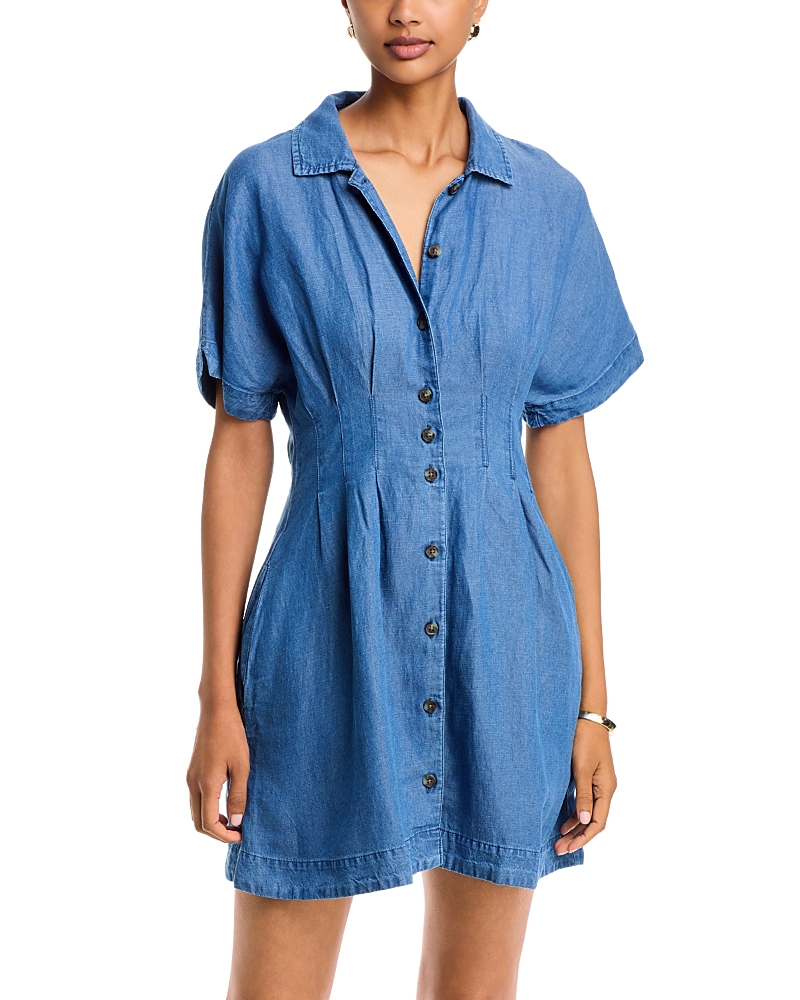 Marine Layer Arden Spread Collar Shirt Dress