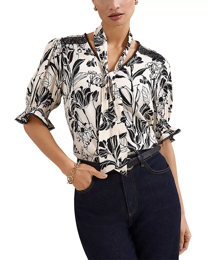 Phase Eight Aisra Lace Blouse