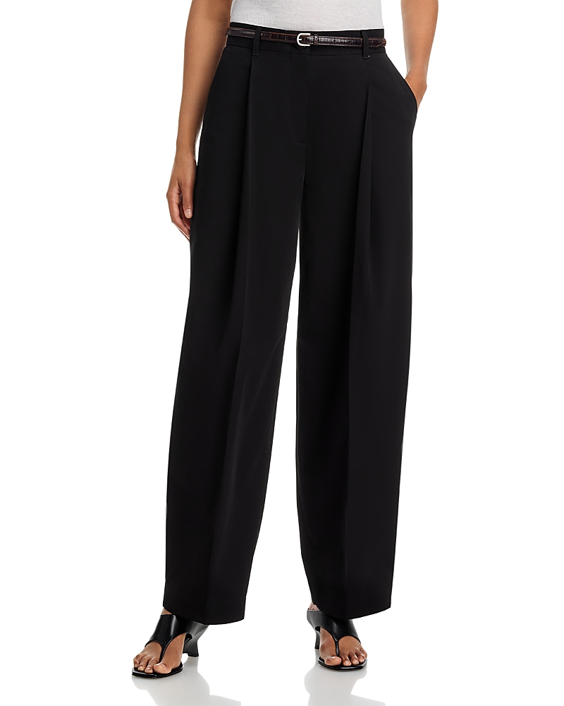 Toteme Single Pleat Cotton Trousers