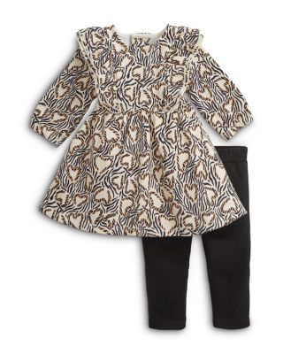 Girls' Wild Side Printed Dress & Leggings Set - Baby, Toddler