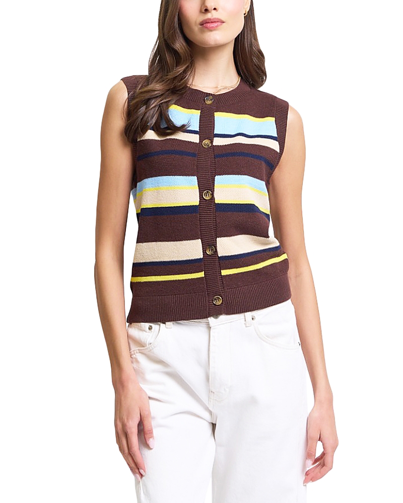 Central Park West Women's Marlon Stripe Shell