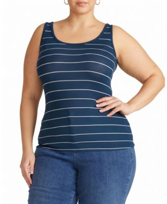 Women's Plus Cloud Rib Tank