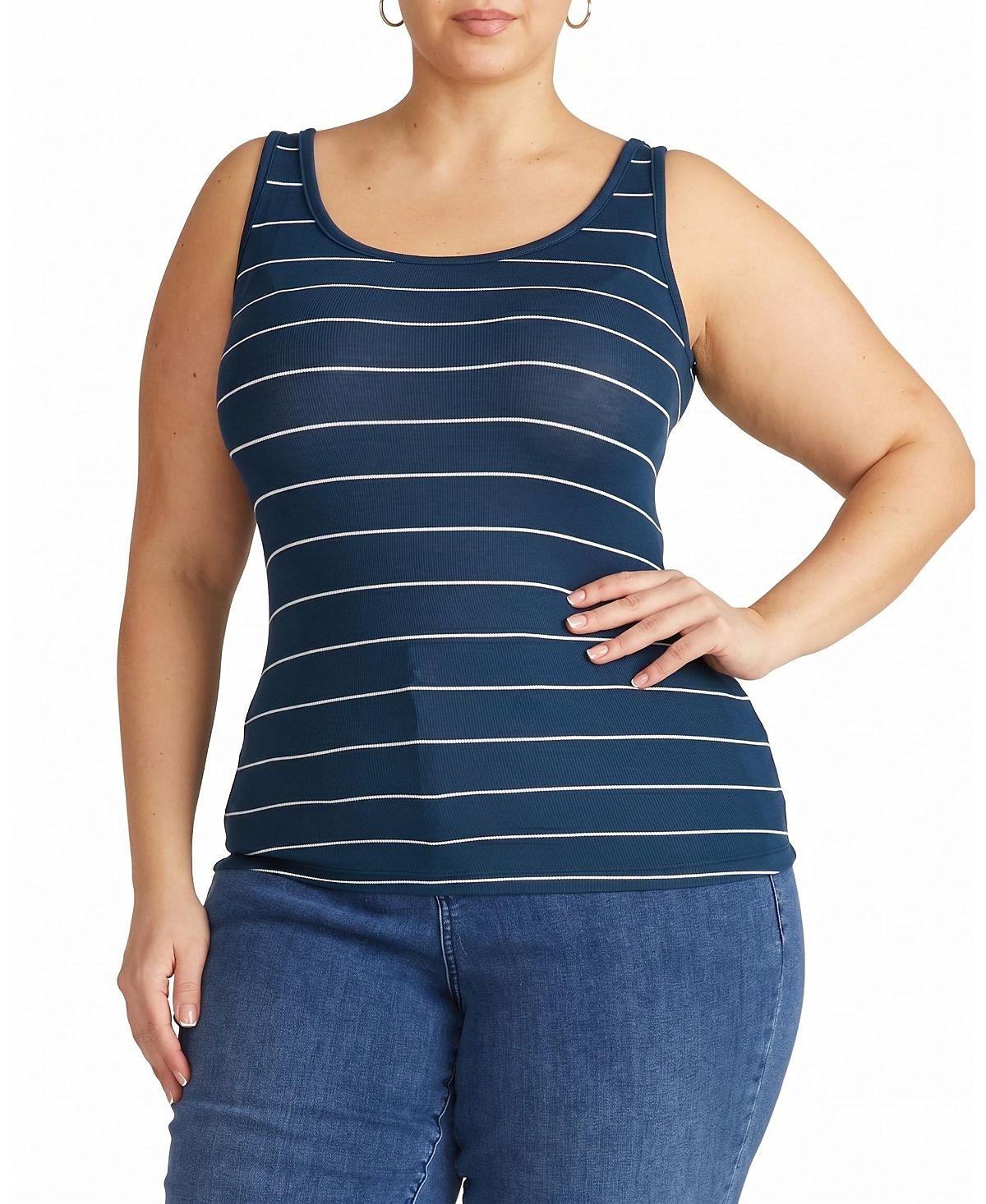 Universal Standard Women's Plus Cloud Rib Tank