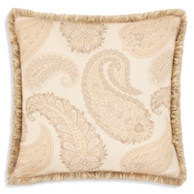 Azuki Paisley Print Cushion