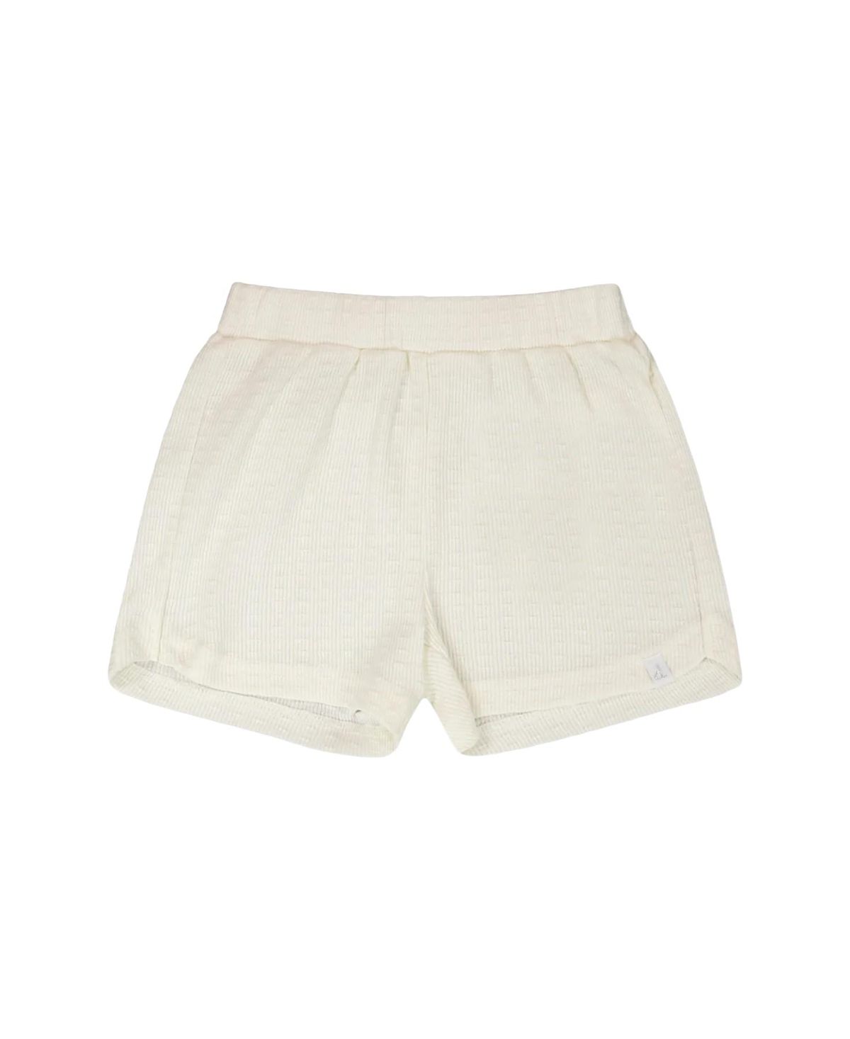 Deux par Deux Girls' Crinkle Jersey Elastic Waist Shorts - Big Kid