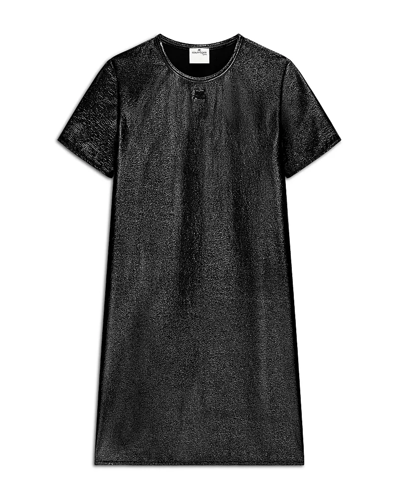 Courreges Vinyl Mini Dress