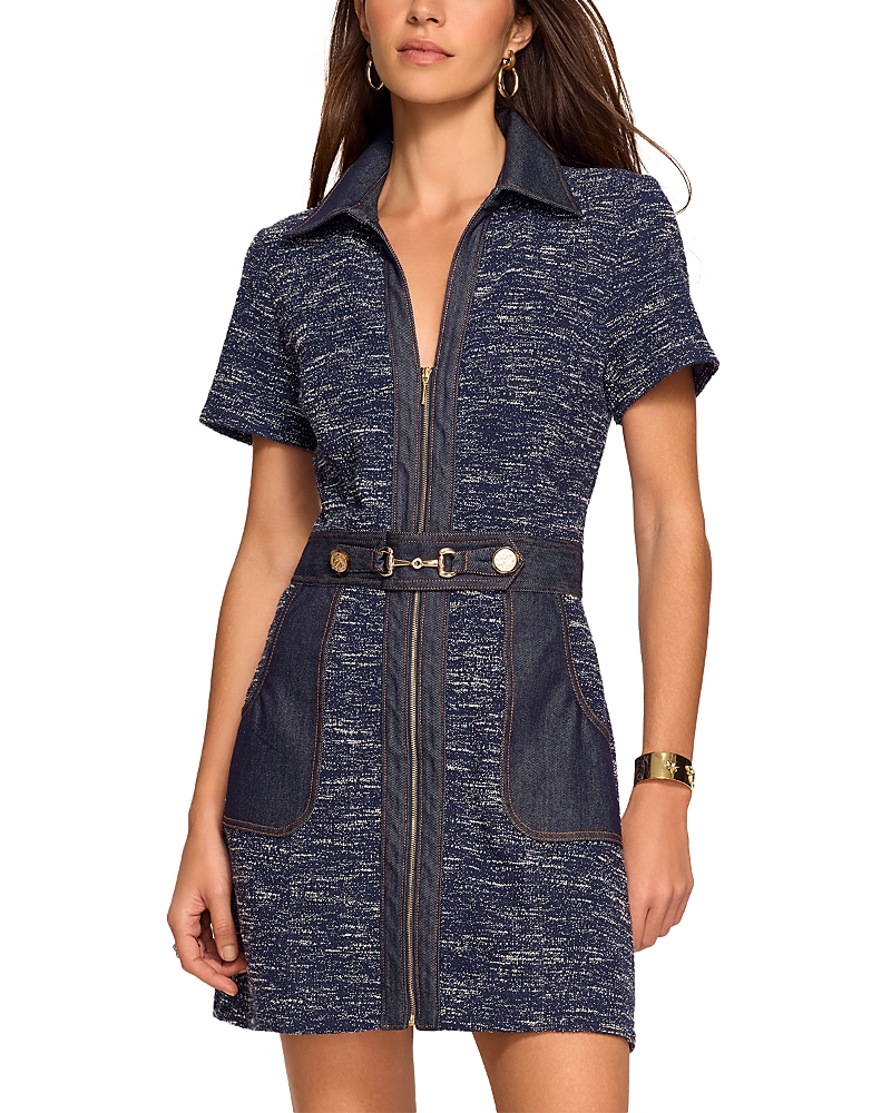 Ramy Brook Darla Zip Front Sheath Dress