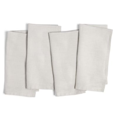 Linen Dinner Napkins, Set of 4