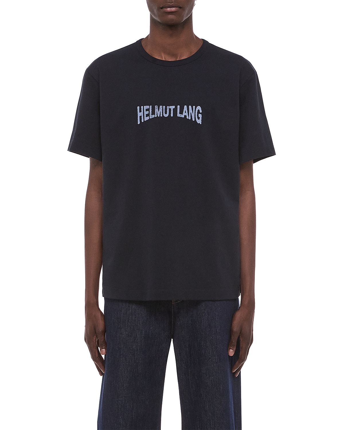 Helmut Lang Logo Crewneck T-Shirt