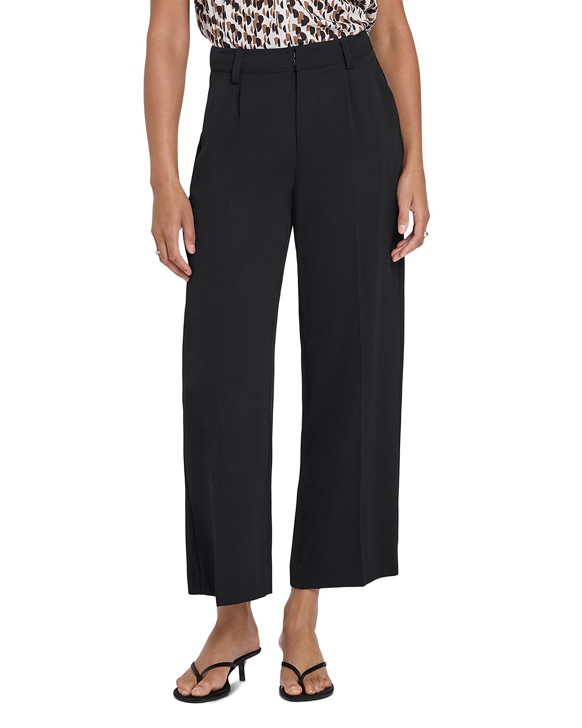 Nydj Wide Leg Ankle Trouser Pants