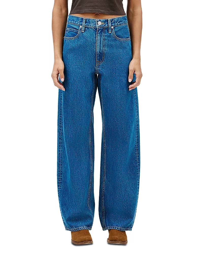 Slvrlake Estelle High Rise Wide Leg Jeans in Start Me Up