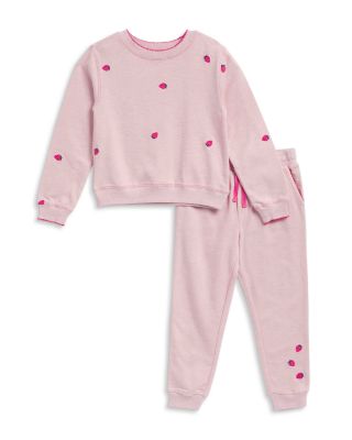Girls' Berry Sweet Pullover Sweatshirt & Pants Set - Little Kid