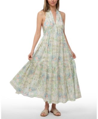 The Delphina Halter Maxi Dress