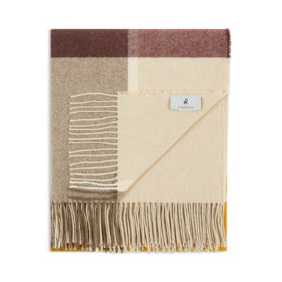 Everest Plaid Cashmere Throw Blanket