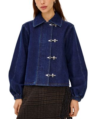 Brooke Latch Front Denim Jacket 