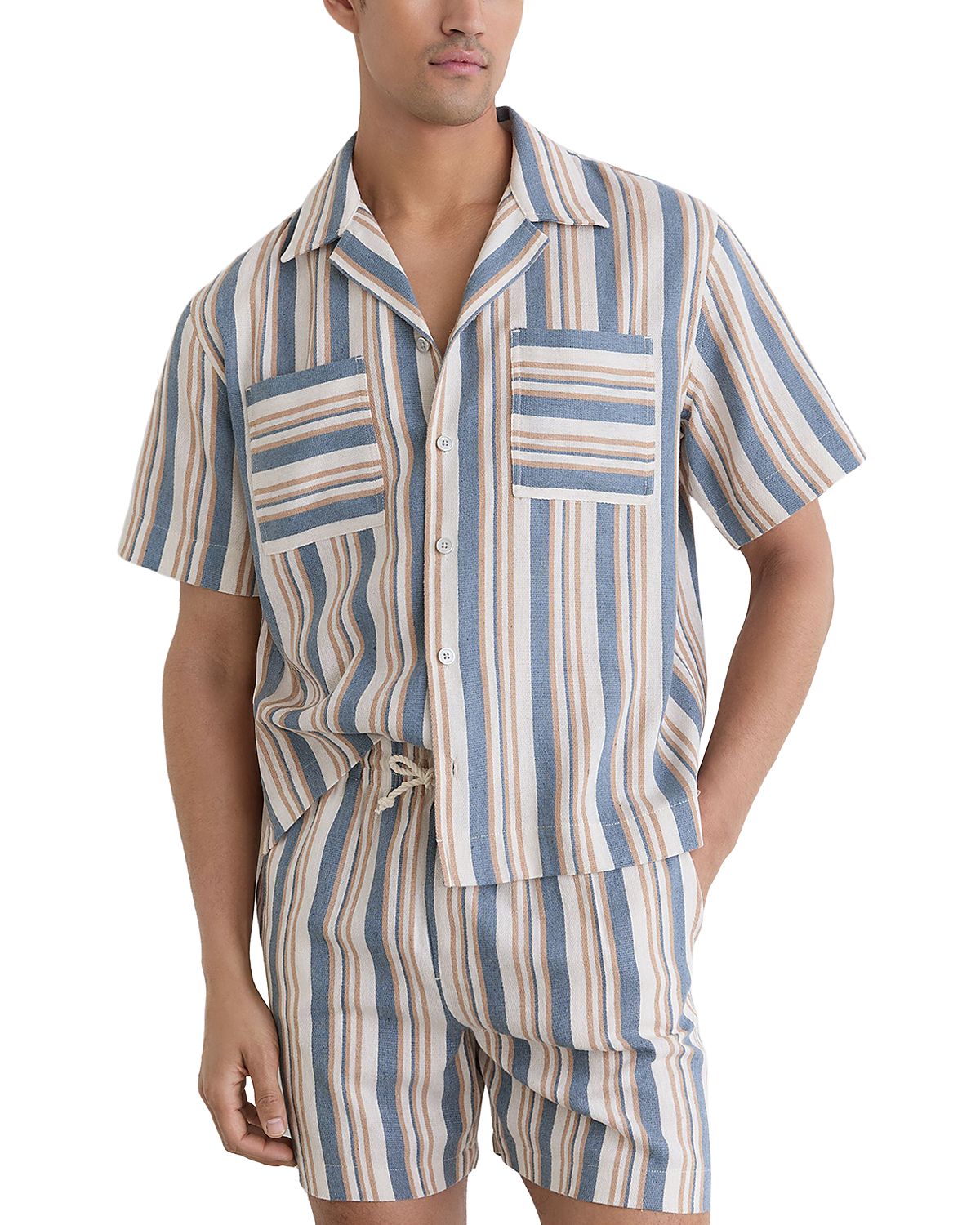 Reiss Celeste Relaxed Short Sleeve Shirt