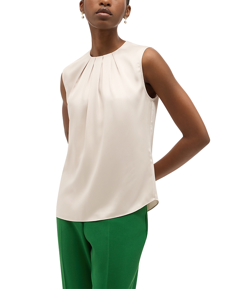 Hobbs London Rosanne Pleated Blouse