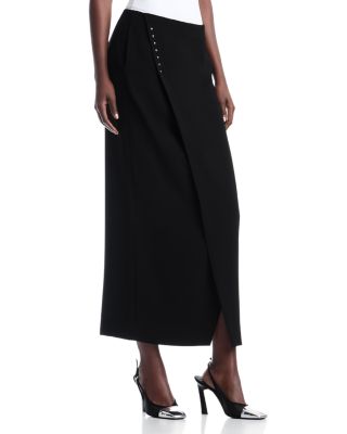 Emporio Armani Faux Wrap Skirt