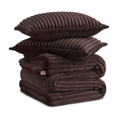 Avery Ribbed Comforter Set, King