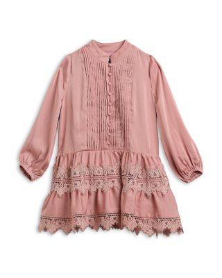 Girls' Anie Satin Shirt Dress - Little Kid, Big Kid