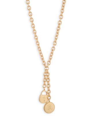 Charmy Logo Necklace, 16"