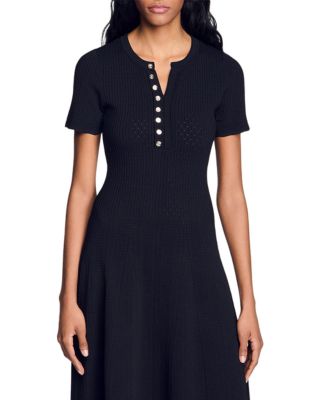 Milore Ribbed Knit Maxi Dress
