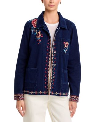Nadia Collared Cotton Worker Jacket