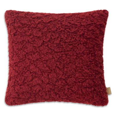 Shira Textured Sherpa Decorative Pillow, 20" x 20"
