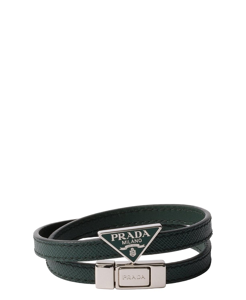 Prada Saffiano Leather Bracelet · L