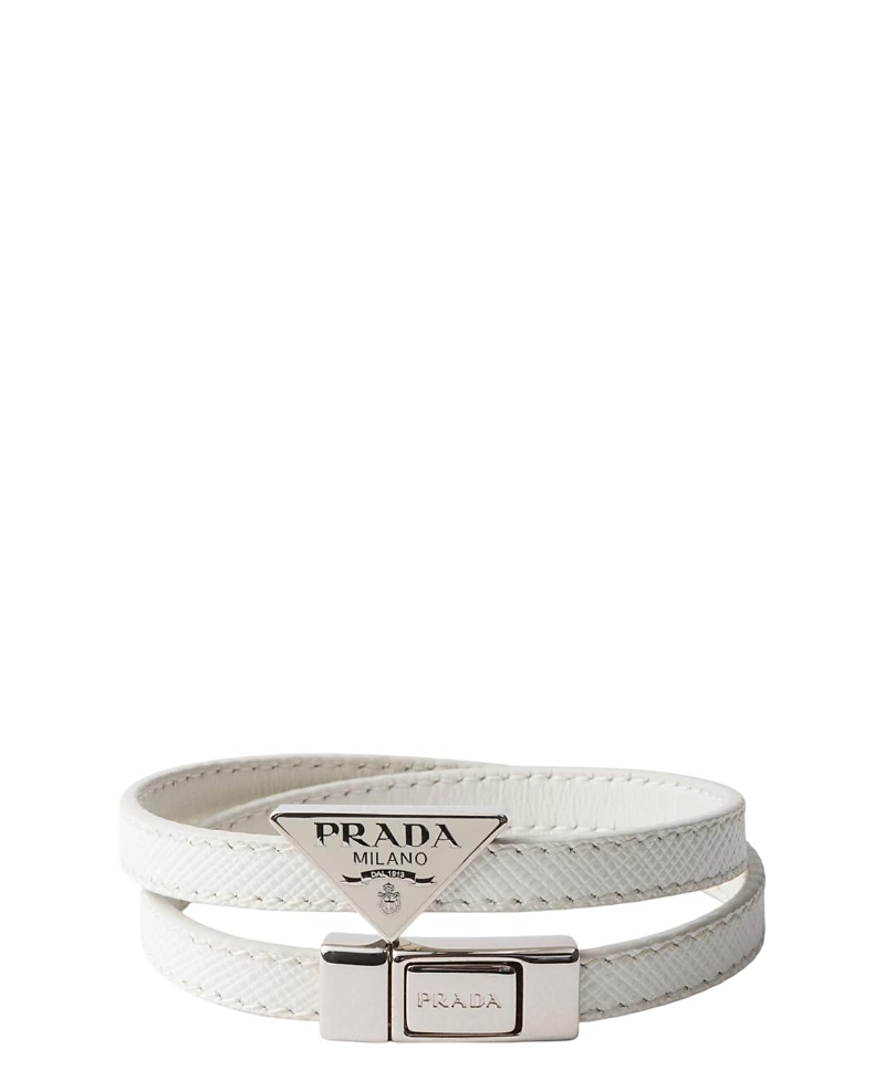 Prada Saffiano Leather Bracelet · L