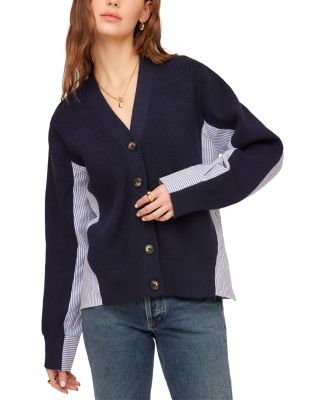 Celine Mixed Media Cardigan